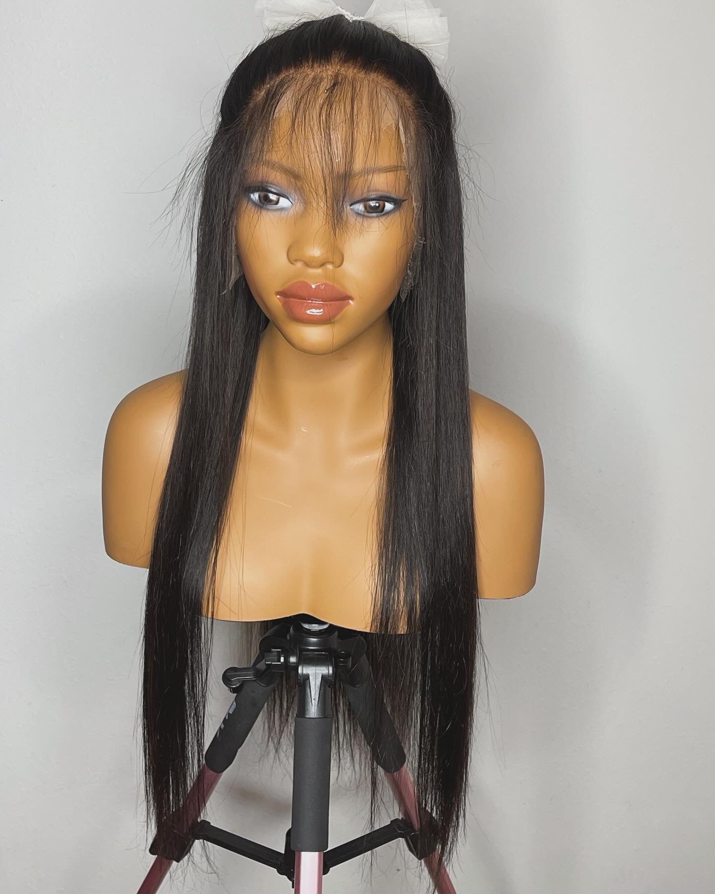 LUXURY CAMBODIAN SLEEK BEAUTY TRANSPARENT STRAIGHT FRONTAL 13x4 200% DENSITY WIG